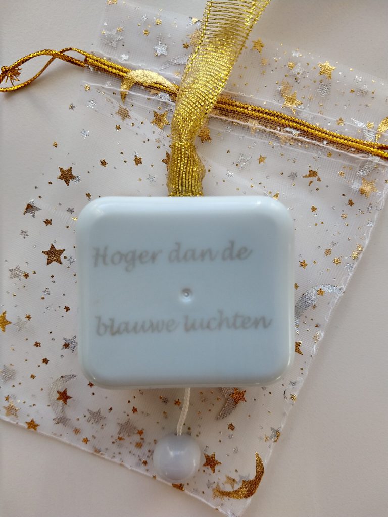 Muziekdoosje Hoger dan de blauwe luchten